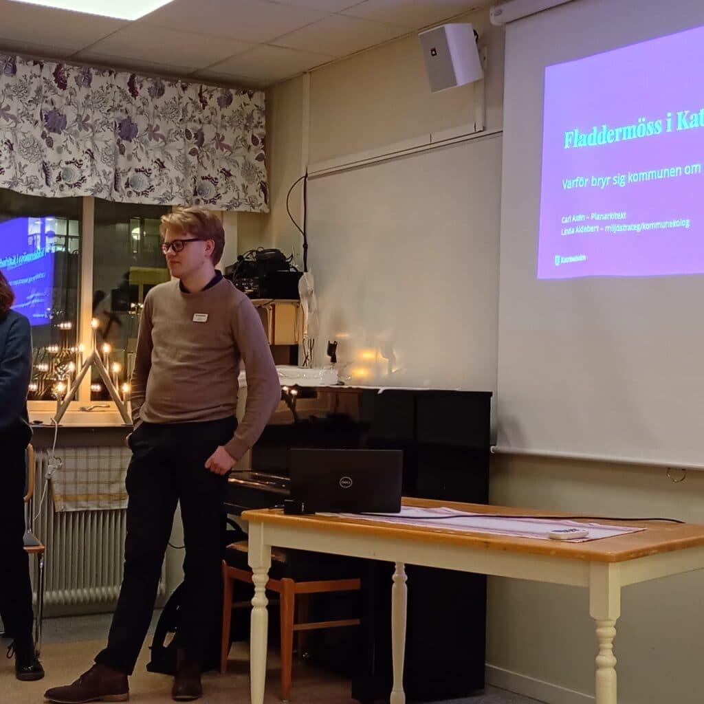 Linda Aldebert och Carl Axén berättar om ugglor